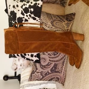Tall Suede Over the Knee Boots